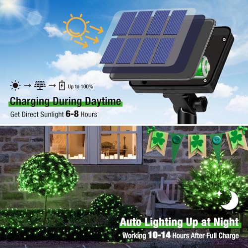 4 Pack St Patricks Day Fairy Lights (4 Count)
