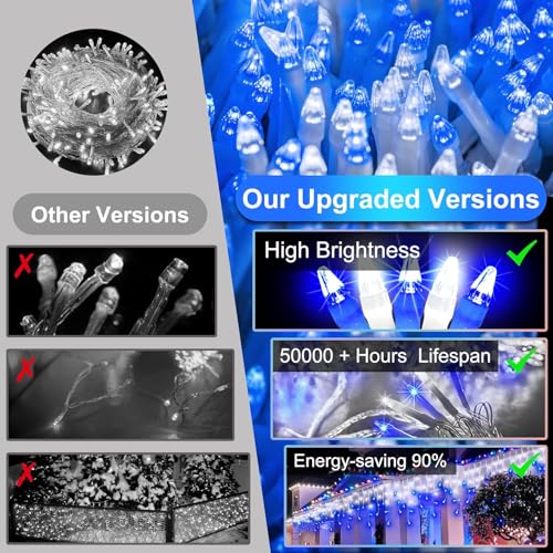 810 LED 82FT Christmas Lights Outdoor (82 Foot)