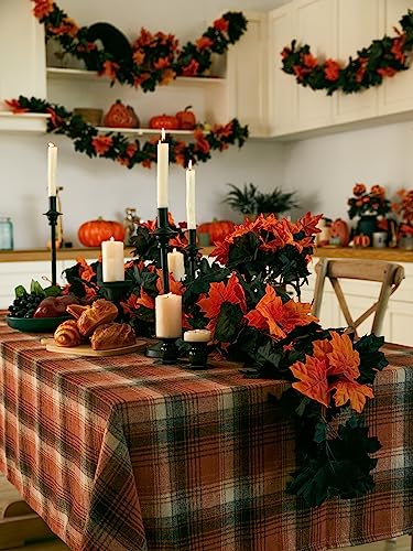 6PCS Premium Artificial Fall Garland (33.6 Foot)