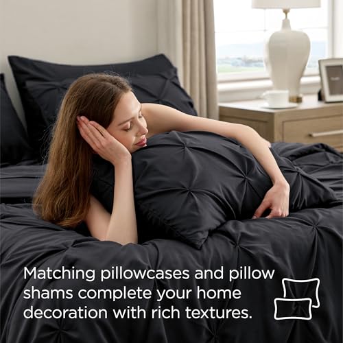 7 Piece Oversized King Comforter & Sheet Set