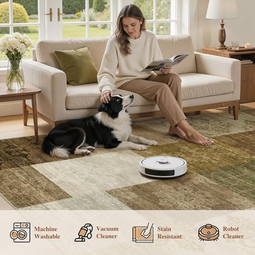 5x7 Area Rug for Living Room (12 Count)