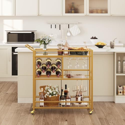 Bar Cart Gold