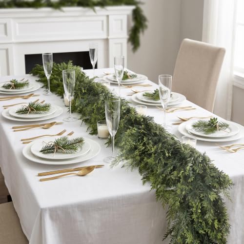 9FT Artificial Cedar Garlands