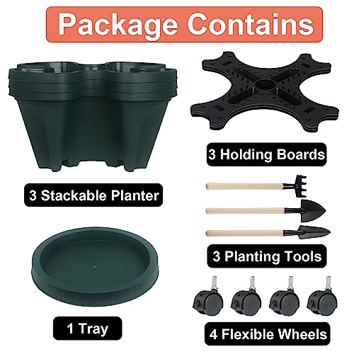 Vertical Planter Tower (2 Count)