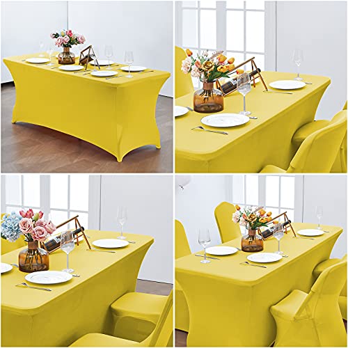 4FT Stretch Spandex Fitted Tablecloth