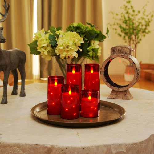 Flickering Flameless Candles (5 Count)