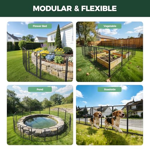 No Dig Garden Fence (48 Sq Ft)