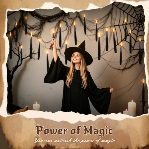 Floating Candles with Magic Wand Remote