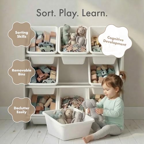 Kids Toy Organizer with 9 Bins