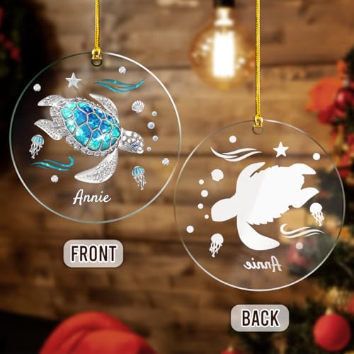 Personalized Photo Ornament for Family