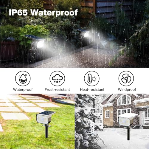 Solar Lights Outdoor Waterproof (8 Count)