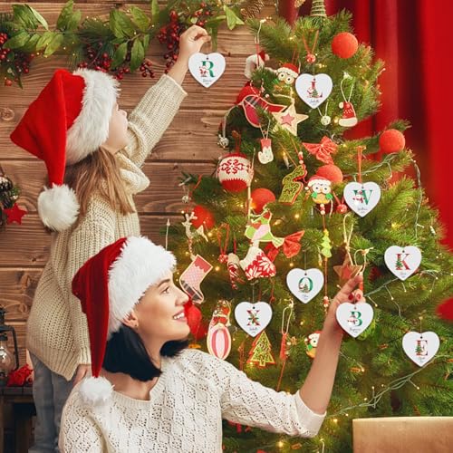 Letter Name Ornaments for Christmas Tree