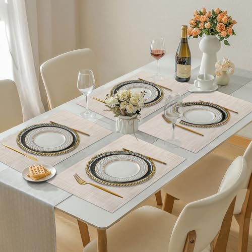 Vinyl Placemats Set of 6 (4 Count)