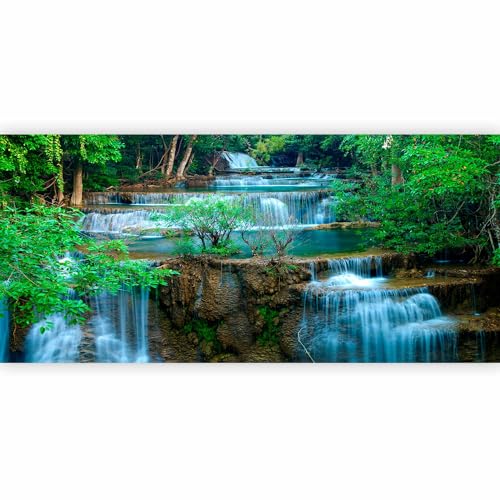 Wall Mural Wallpaper Waterfall Landscape 217x98 Inch (11 Count)