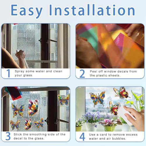 20pcs Window Decals for Bird Strikes