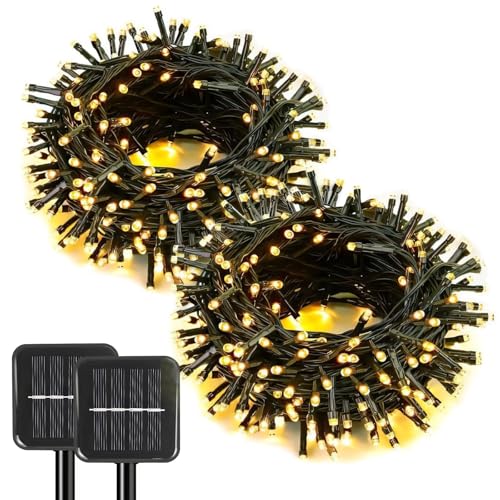 Solar String Lights Outdoor (2 Count)