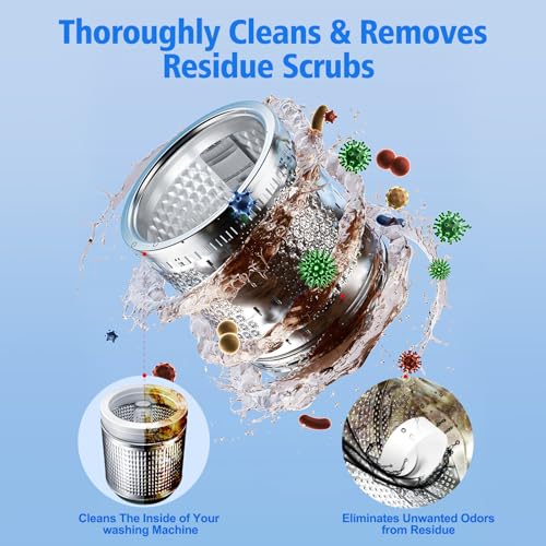 40 Pack Washing Machine Cleaner Tablets (40 Count)