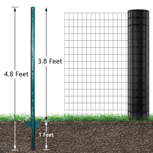 Fence Posts 4.8 Feet (10 Count)