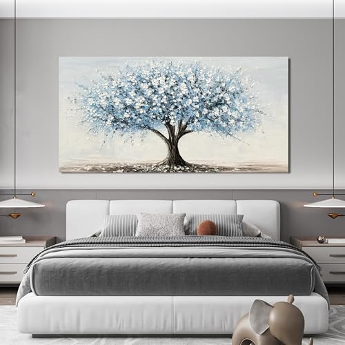 Large Tree of Life Wall Art Canvas Art Wall Decor for Living Room 29"X58"
