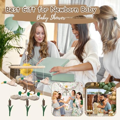 Baby Mobile for Crib Mallard Duck Baby Crib Mobile for Boys Girls