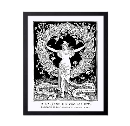 Vintage Walter Crane Poster