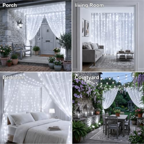 300LED Fairy Curtain Lights