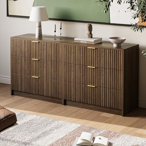 Fluted Dresser for Bedroom