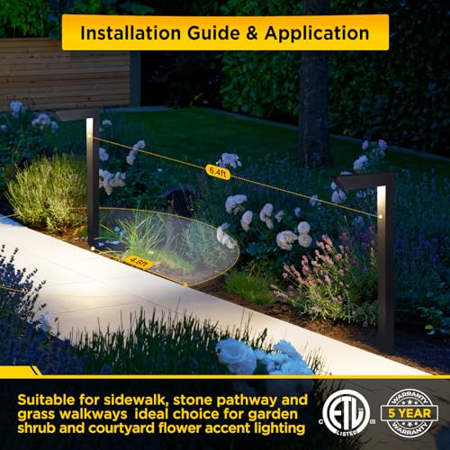 3CCT LED Low Voltage Landscape Pathway Light (12 Count)