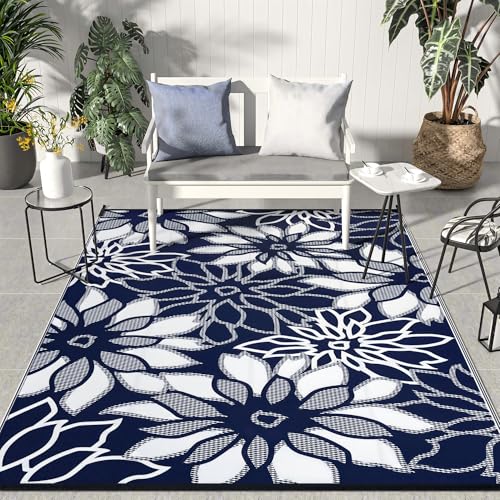 Outdoor Rug Waterproof Plastic Rugs for Patio