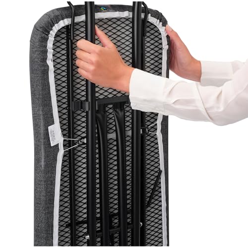 XL Comfort Ironing Board with Solid Steam Generator Rest