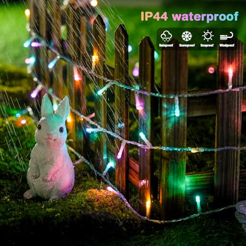 33ft 100 LED Easter Lights for Indoor Outdoor Use (33 Foot)