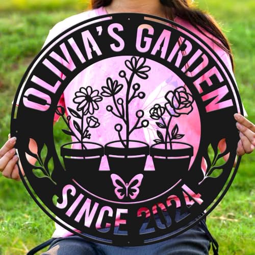 Custom Metal Garden Decor
