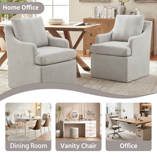 Upholstered Dining Chairs Set of 2
