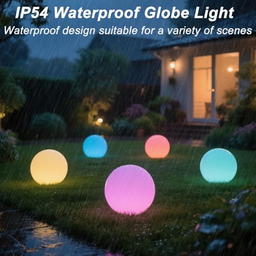 10 in Solar Globe Light