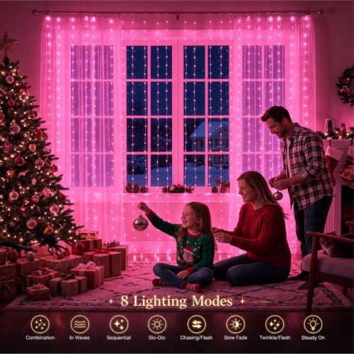 300LED Fairy Curtain Lights