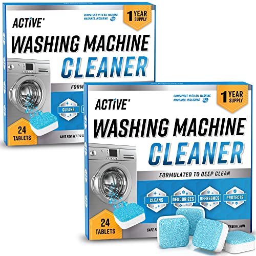 Washing Machine Cleaner Descaler 48 Pack (48 Count)