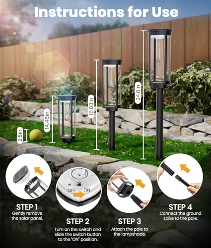 Solar Path Lights (6 Count)