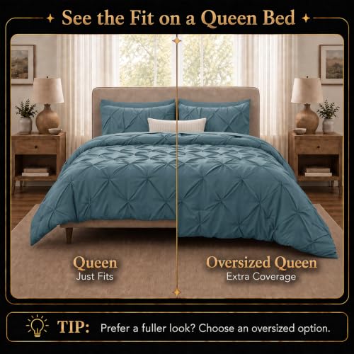 Queen Comforter Set Mineral Blue