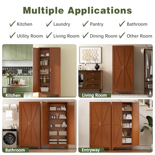 5 Tier Metal Kitchen Storage Cabinets