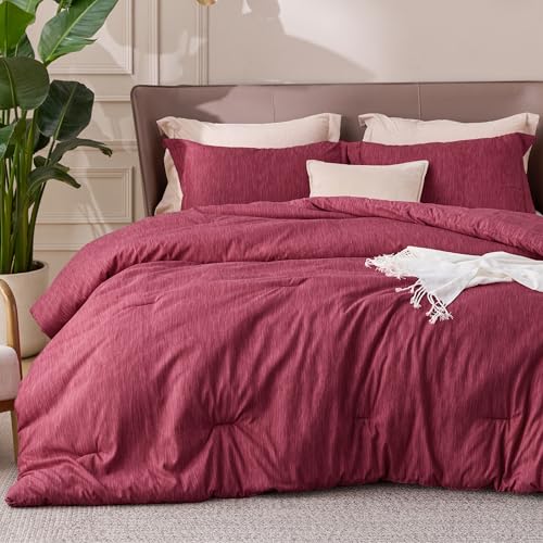 Red Twin Comforter Set
