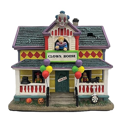 Clown Halloween Village