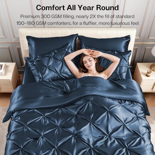 Satin Full Size Comforter Set
