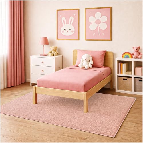 Soft & Colorful 12' Round Kids Classroom Area Rug