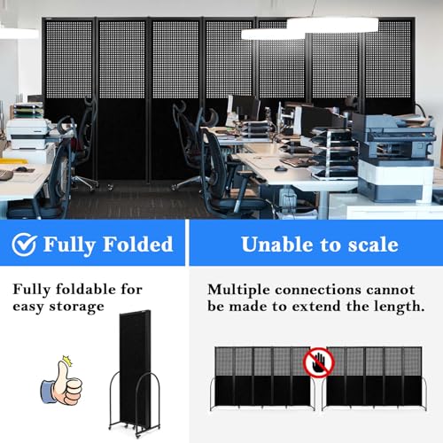 Folding Screen with Holes (7 Count)