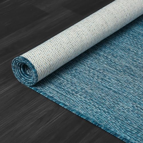 Outdoor Rug 9x12 Modern Area Rugs for Large Indoor and Outdoor Patios and Porches (108 Sq Ft)