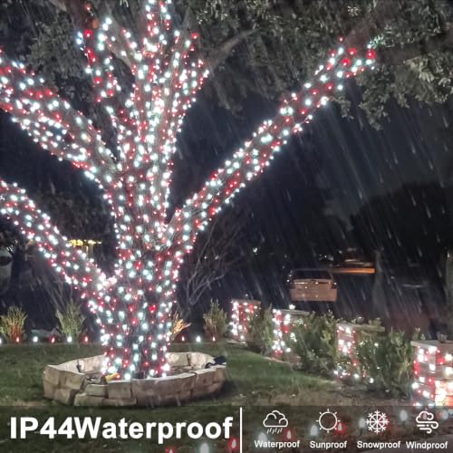 131FT 400 LED Christmas Lights Outdoor