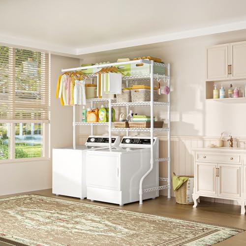 U13 Over Washer and Dryer Storage Shelves