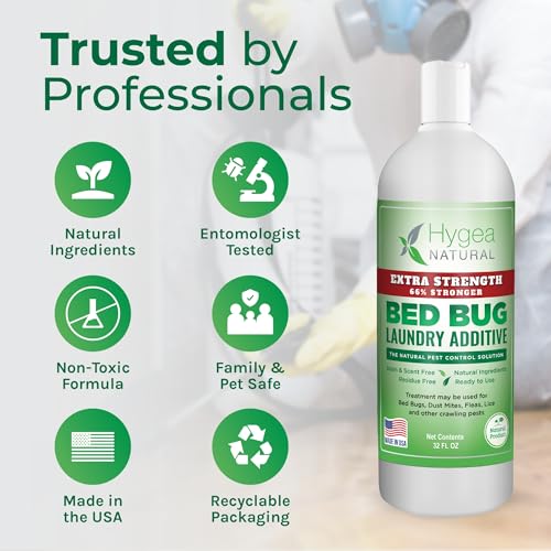 Extra Strength Bed Bug & Lice Laundry Additive (128 Fl Oz)