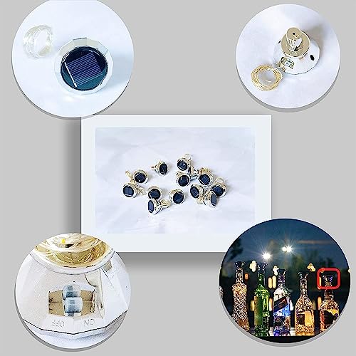 Solar Cork Lights Outdoor (35 Count)