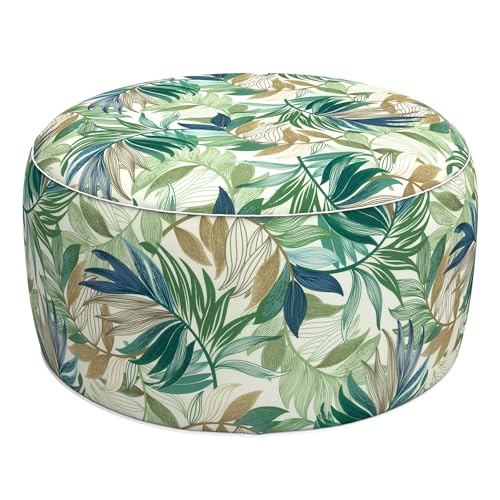 Inflatable Stool Ottoman Footrest with Handle